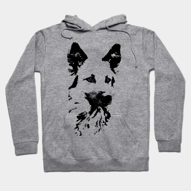 dog threshold Hoodie by hudayadi